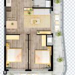 TTC Plaza Da Nang| 2LDK・7階・3月29日公園とプールビュー　販売中