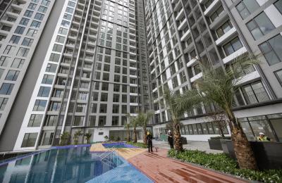 販売中 – SENTOSA SKY PARKの2ベッドルーム イオンモール・街並み・ホアンフイコマースの眺望