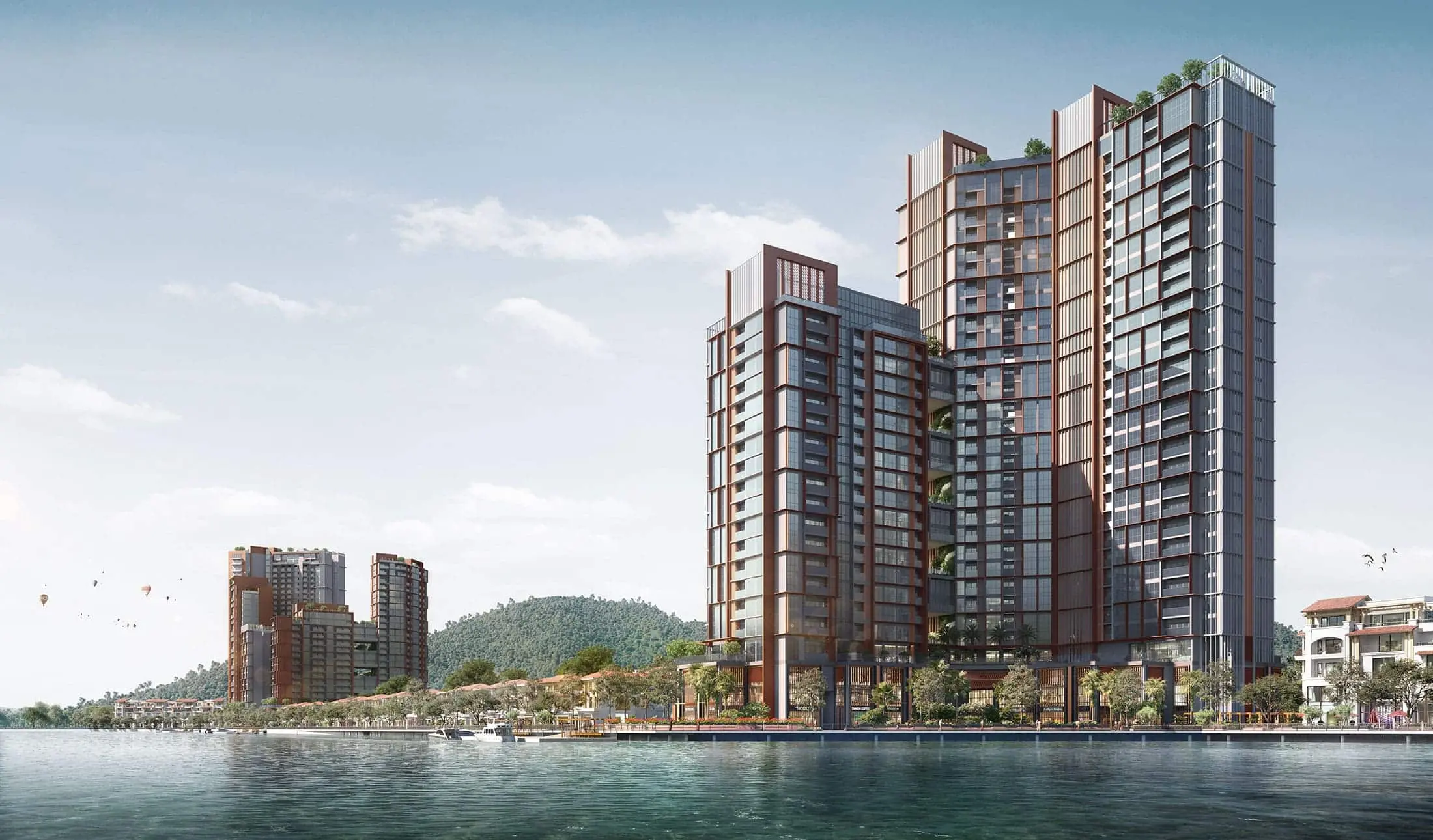 KHU ĐÔ THỊ VINHOMES SYMPHONY RIVERSIDE HÀ NỘI XANH MÁT