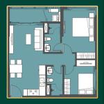 Chic 2BR Apartment with Iconic Views – Feliz, Lumière Springbay